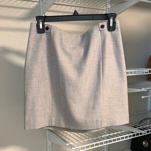 H&M Light Beige Mini Skirt